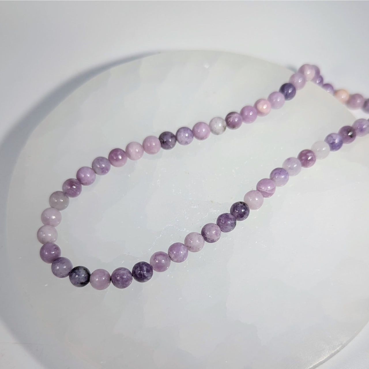 Phosphosiderite 6mm Round Beads Strand #LV9437 $18