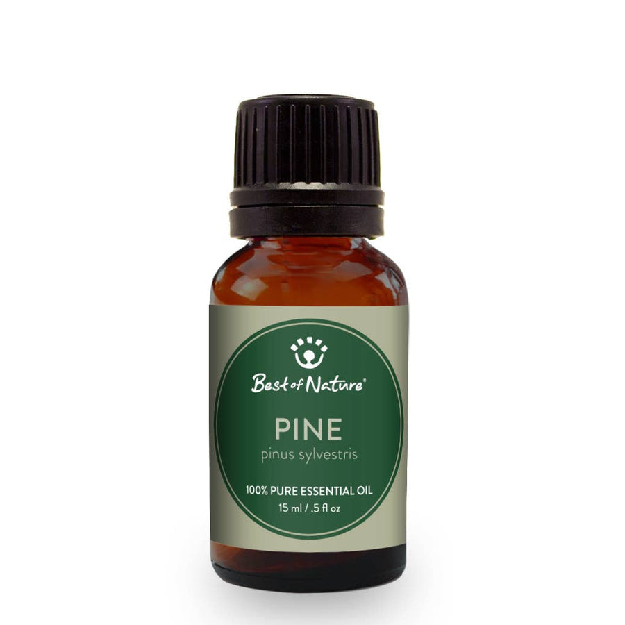 100% Pure Pine Essential Oil Bottle by Best of Nature LV9561