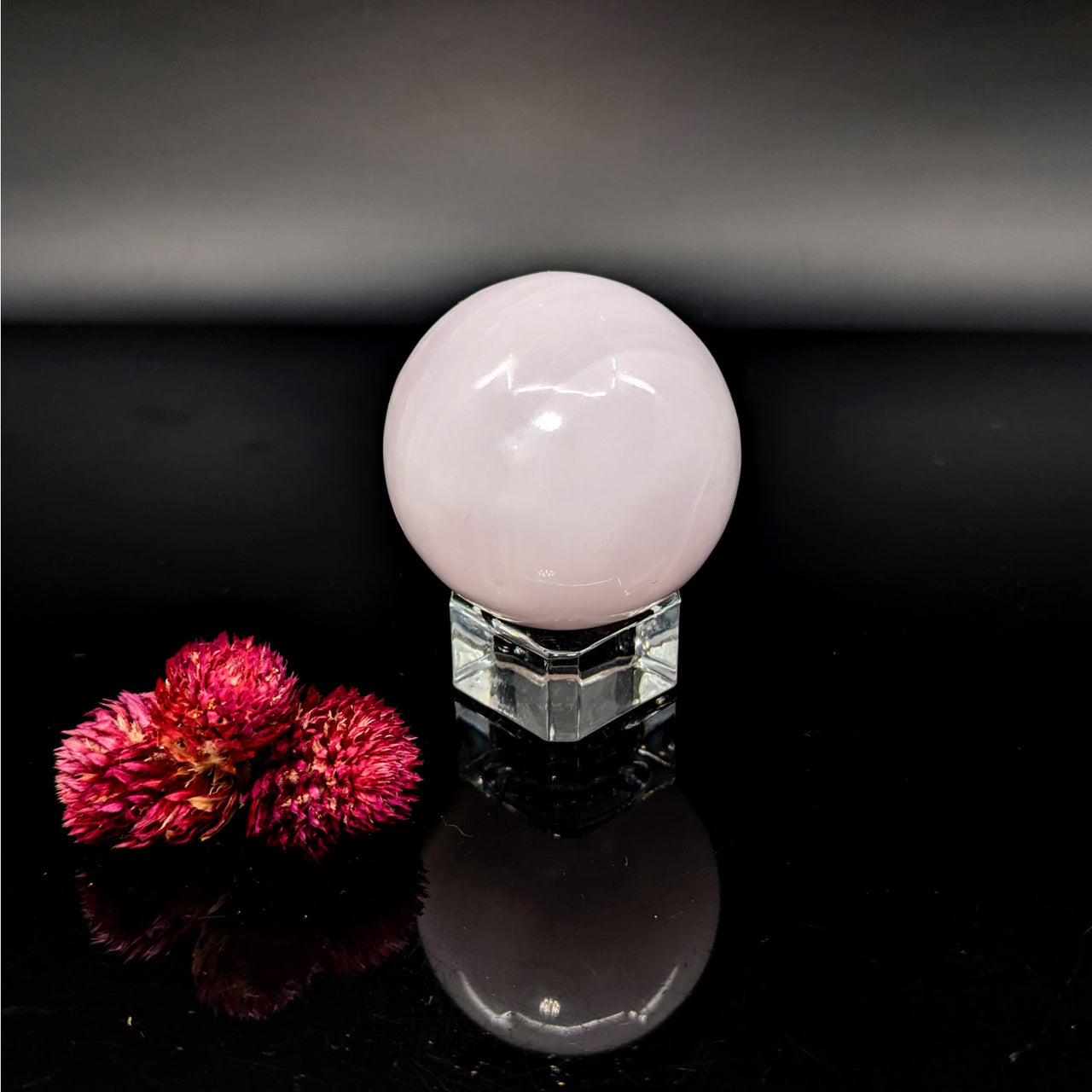 Pink Calcite 1.7’’ Sphere #LV6144 - $35