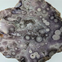 Thumbnail for Pink Purple Amethyst Specimen with White and Purple Crystals on a Stand (#LV2449)