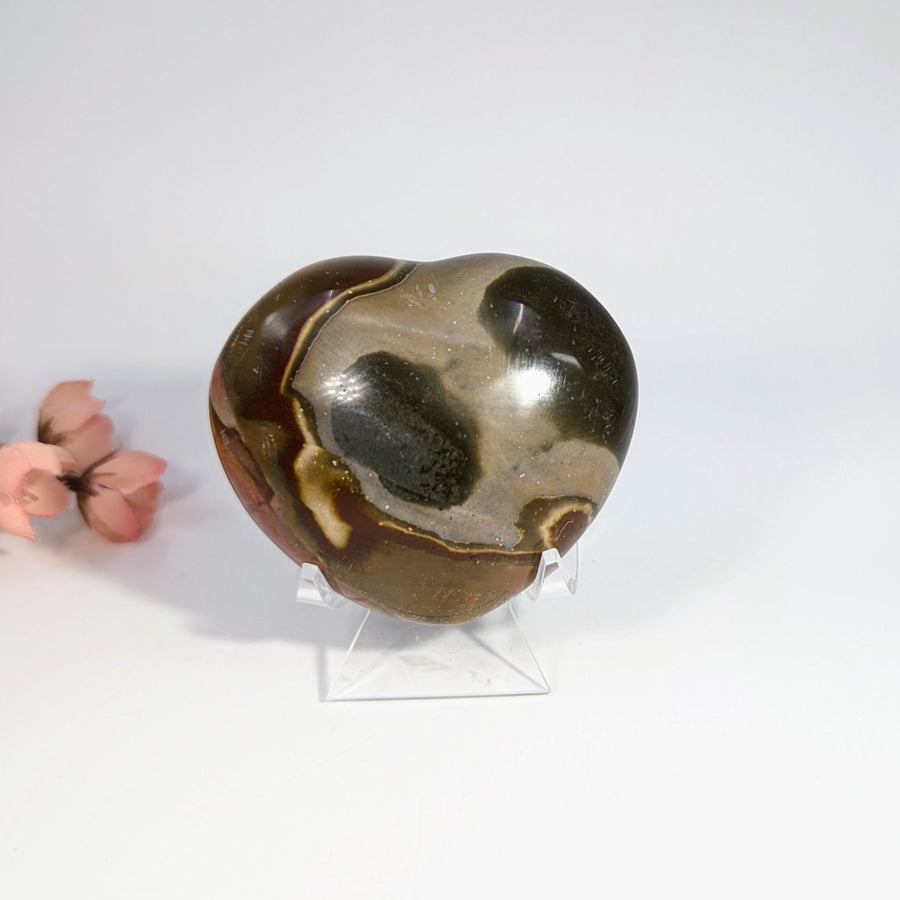 Polychrome Jasper 2.5’’ Heart #LV9826 - $29