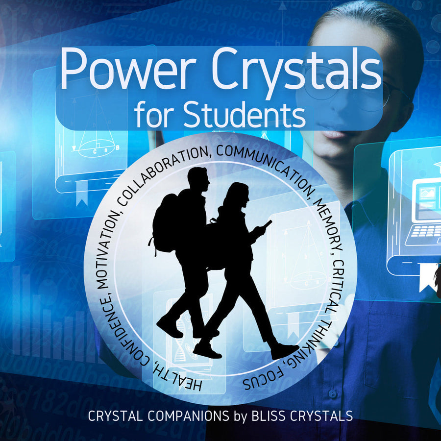 Power Crystals advertisement for Tumbled Stones in the Students Companion Set of 8