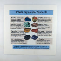 Thumbnail for Power Crystals for Students Set of 8 Tumbled Stones #K215