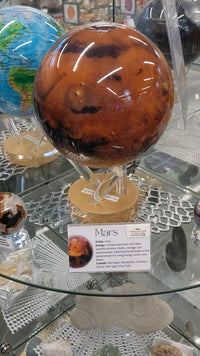 Mars Planet Rotating Mova Globe 6" w Acrylic Base #MG6MARS