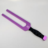 Purple 263Hz 14.5’’ giant tuning fork BC1159 with black grip