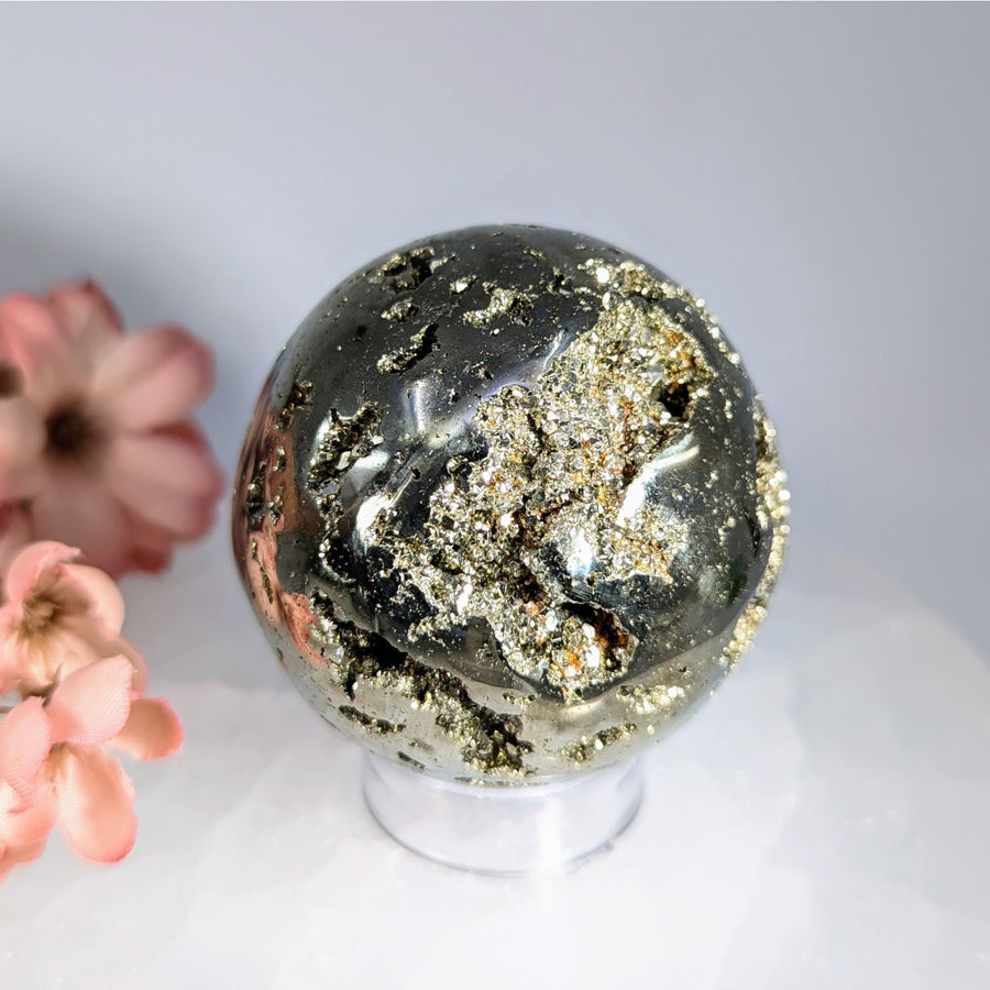 Pyrite 2.22’’ Sphere #LV9832 - $104