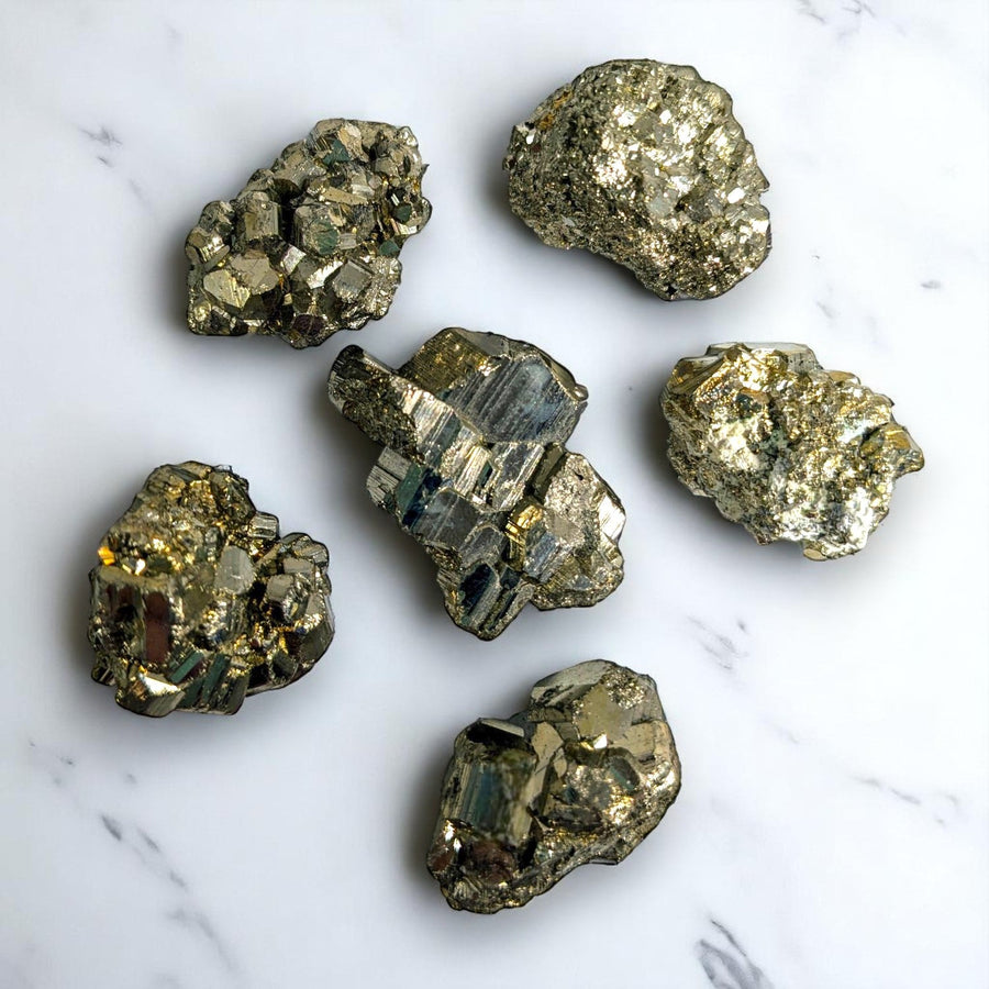 Shiny Pyrite Mineral Specimen Pyrite Cluster Rough Nugget R150