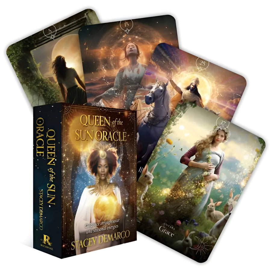 Queen of the Sun Oracle Deck by Stacey Demarco #LV3687