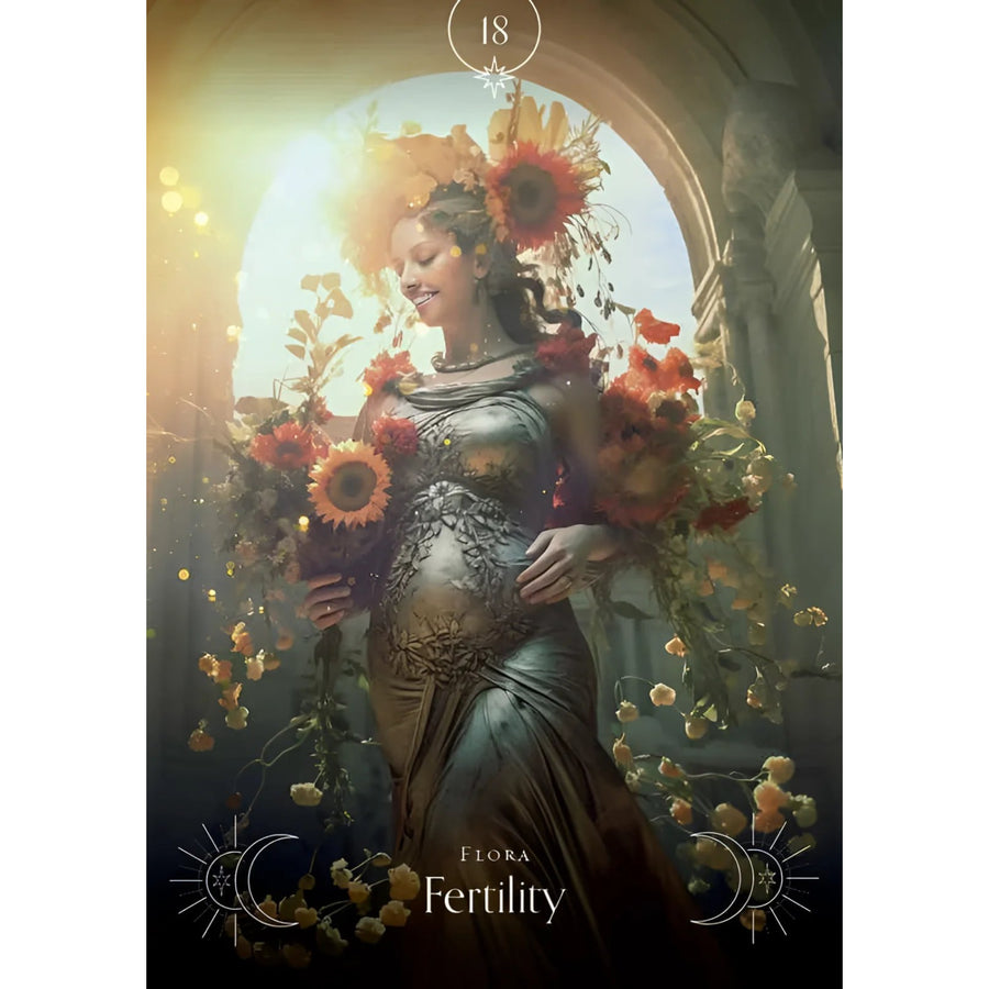 Queen of the Sun Oracle Deck by Stacey Demarco #LV3687