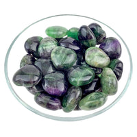 Thumbnail for Rainbow Fluorite Heart Stone #SK1745 - $10.95