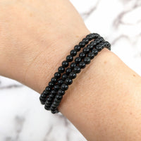 Rainbow Obsidian 6mm or 8mm Beaded 7’’ Bracelet #SK9626