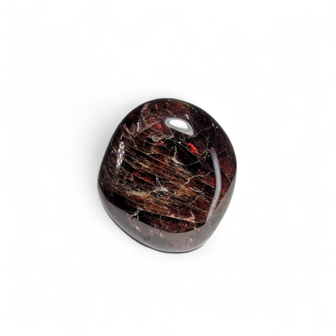 RED GARNET Tumbled Stone #RG01