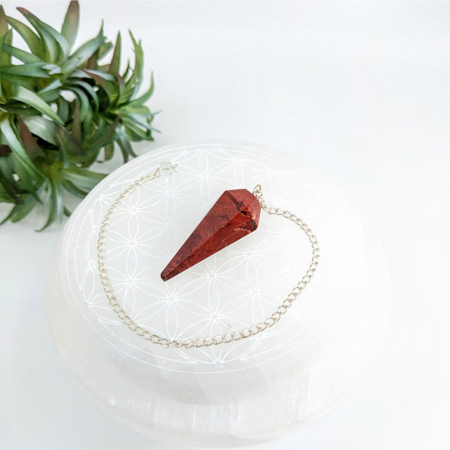 Red Jasper 1 - 2’’ Pendulum #LV5644 - $7.95