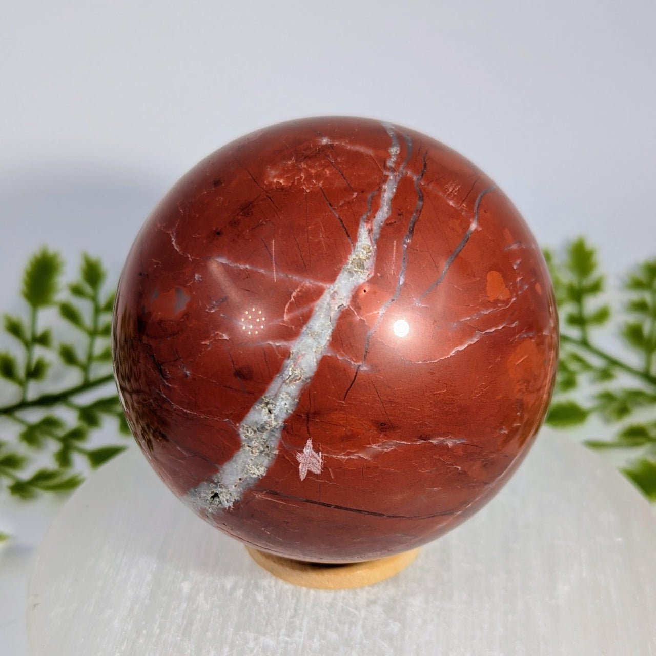 Red Jasper 3" Sphere #BC1473