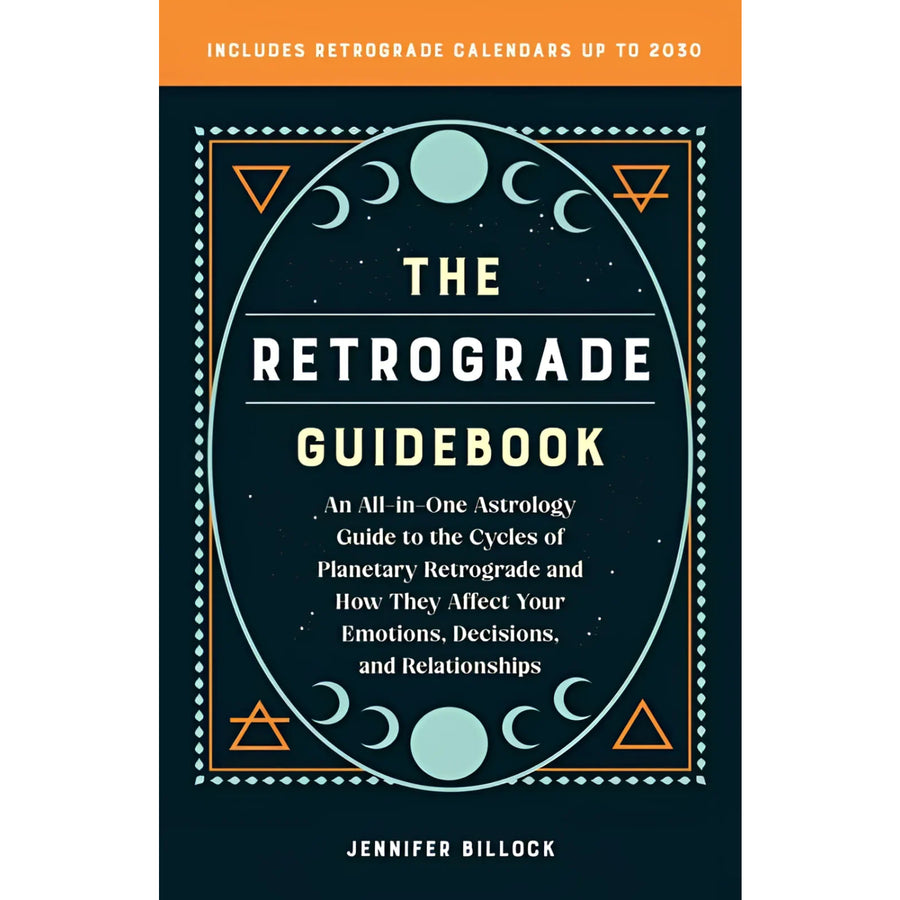 Book cover for The Retrograde Guidebook by Jennifer Billock in the Retrograde Guidebook product