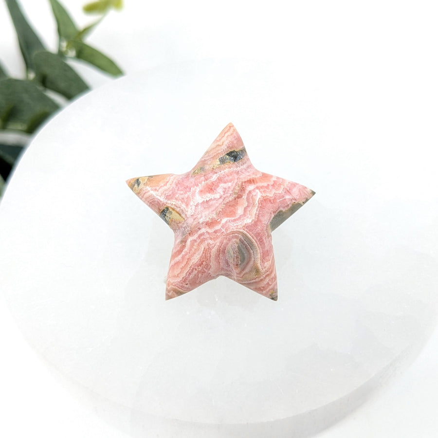 Rhodochrosite 1.4’’ Star #LV6127 - $32
