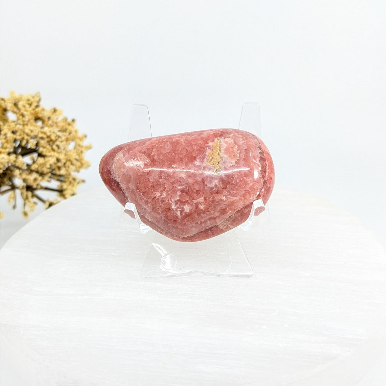 Rhodochrosite 2’’ Polished Pebble #LV6200 - $42