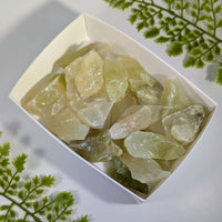 1lb Bulk Lot Green Calcite Small .8 - 1.7