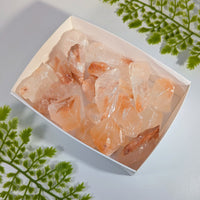 1lb Bulk Lot Red Ice Calcite Small 1.6 - 1.9