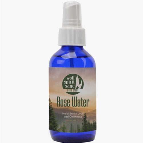 Room Spray Bottle by Wolf Spirit w/ Essential Oils and Pure Water #Q010