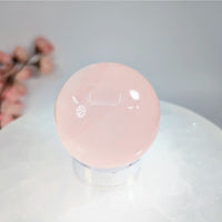 Rose Quartz 1.7’’ Sphere #LV9817 - $74