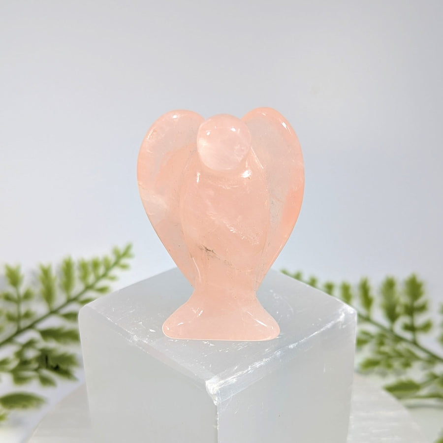 Rose Quartz 2" Angel #BC1506