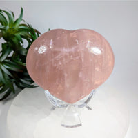 Rose Quartz 3.5’’ Heart #LV9613 $69