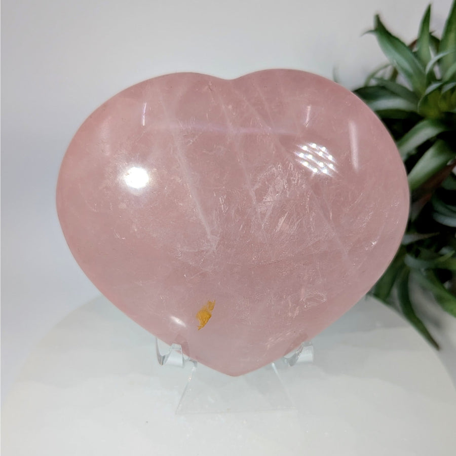Rose Quartz 3.5’’ Heart #LV9906 - $79