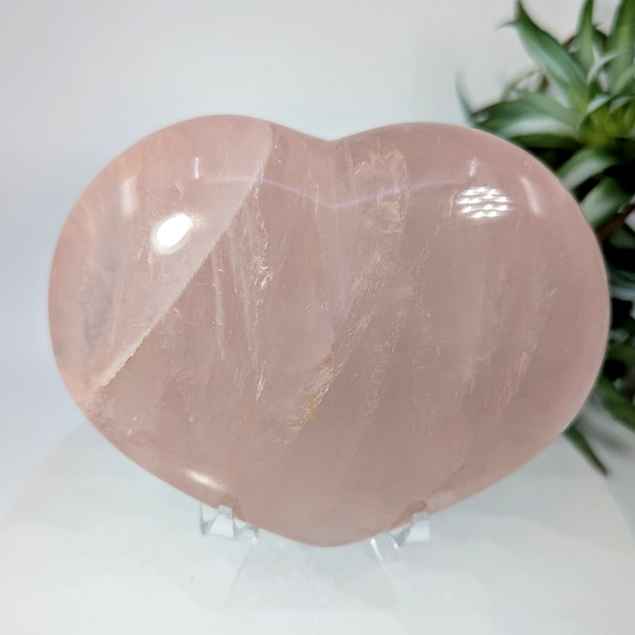 Rose Quartz 3.7’’ Heart #LV9905 - $65