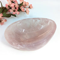 Thumbnail for Rose Quartz 5.5’’ Oval Bowl #LV6339 - $95