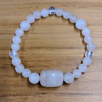 Rose Quartz & Clear Quartz 7