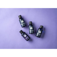 Sagittarius Zodiac essential oil blend in blue glass 1oz bottle LV9969