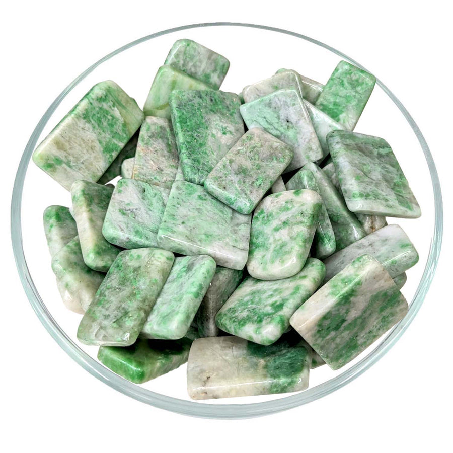Saussurite 1-2’’ Polished Slice #LV4865 - $15