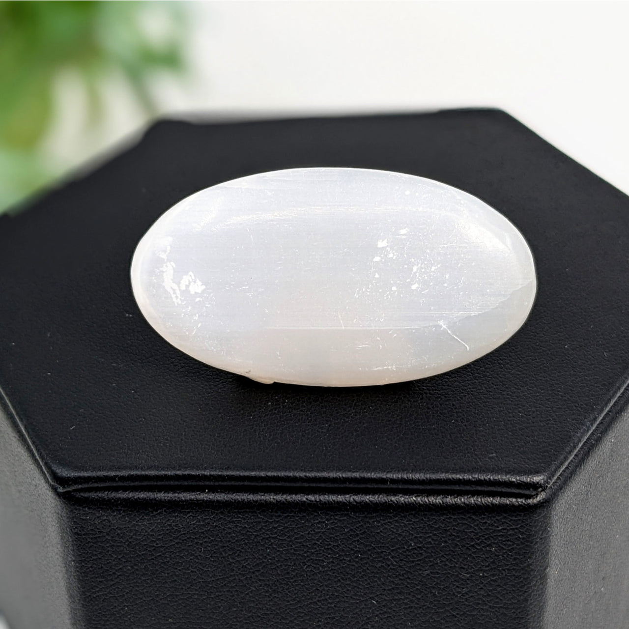 Selenite 1.75’’ Oval Cabochon #LV5828 - $19