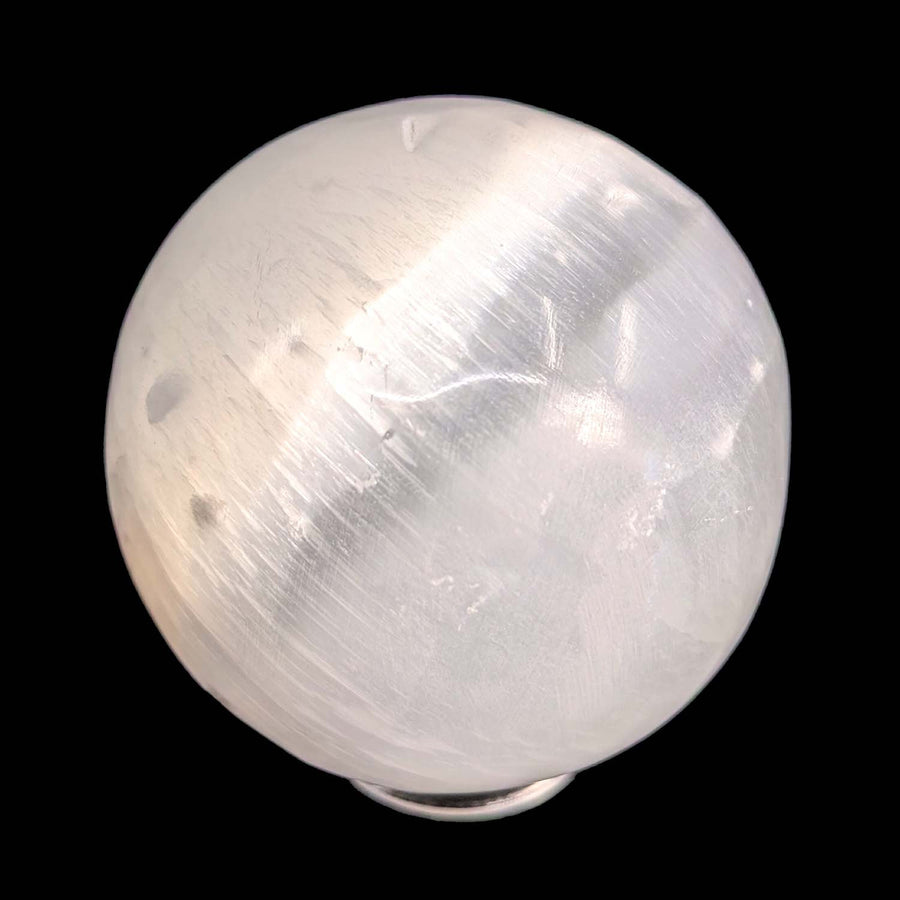 Selenite 2.3’’ Sphere #LV6602 - $15