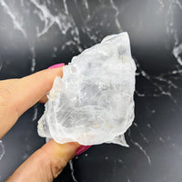 Thumbnail for Hand holding Selenite Ice Slab Specimen for Feng Shui decoration (#SK8199)