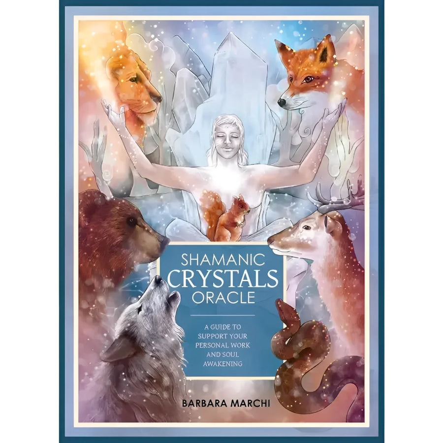 Shamanic Crystals Oracle Cards Blue Angel #SHM45 - $28.88