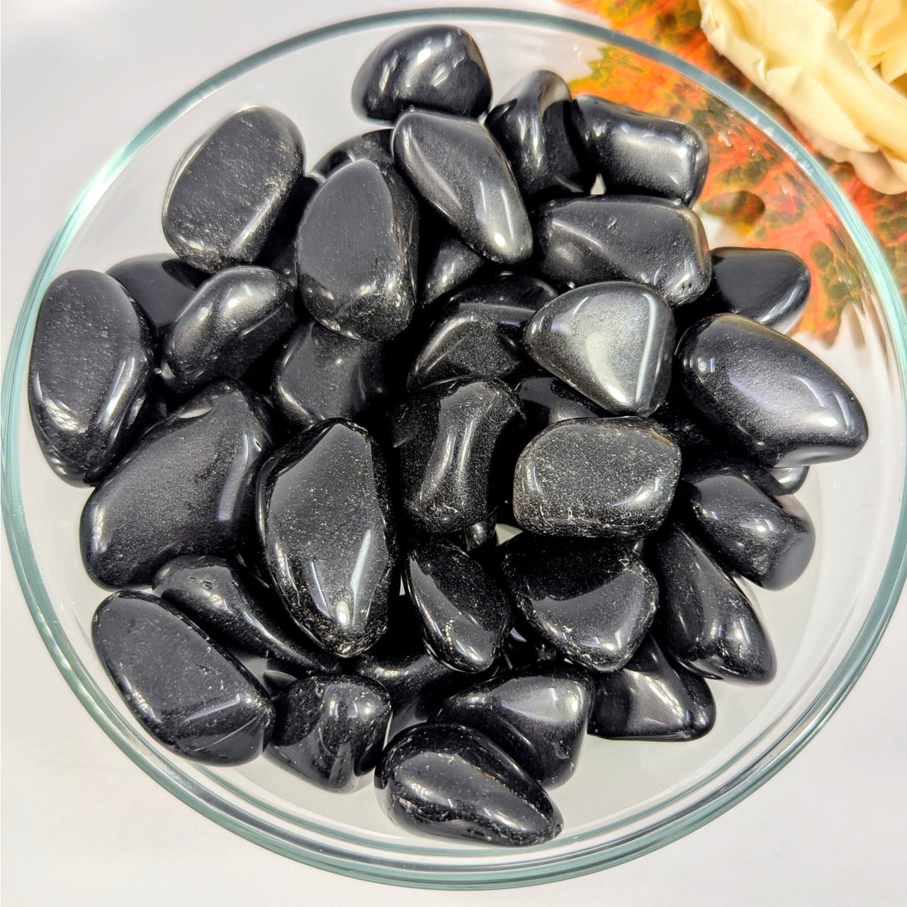 Sheen Obsidian 3.4’’ Tumbled Stone #BC0039 - $2.95