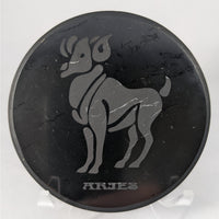 Shungite Zodiac Tile Plate #C091 Aries $55