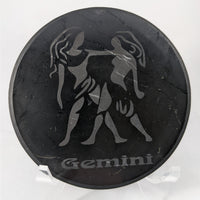Shungite Zodiac Tile Plate #C091 Gemini $55