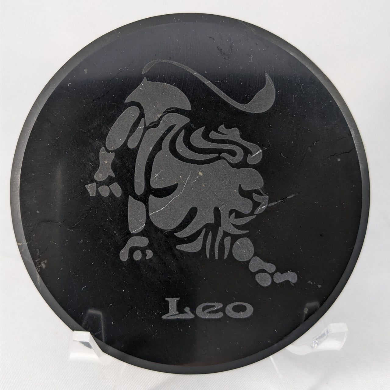 Shungite Zodiac Tile Plate #C091 Leo $55