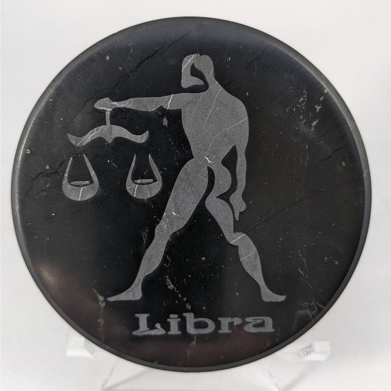 Shungite Zodiac Tile Plate #C091 Libra $55