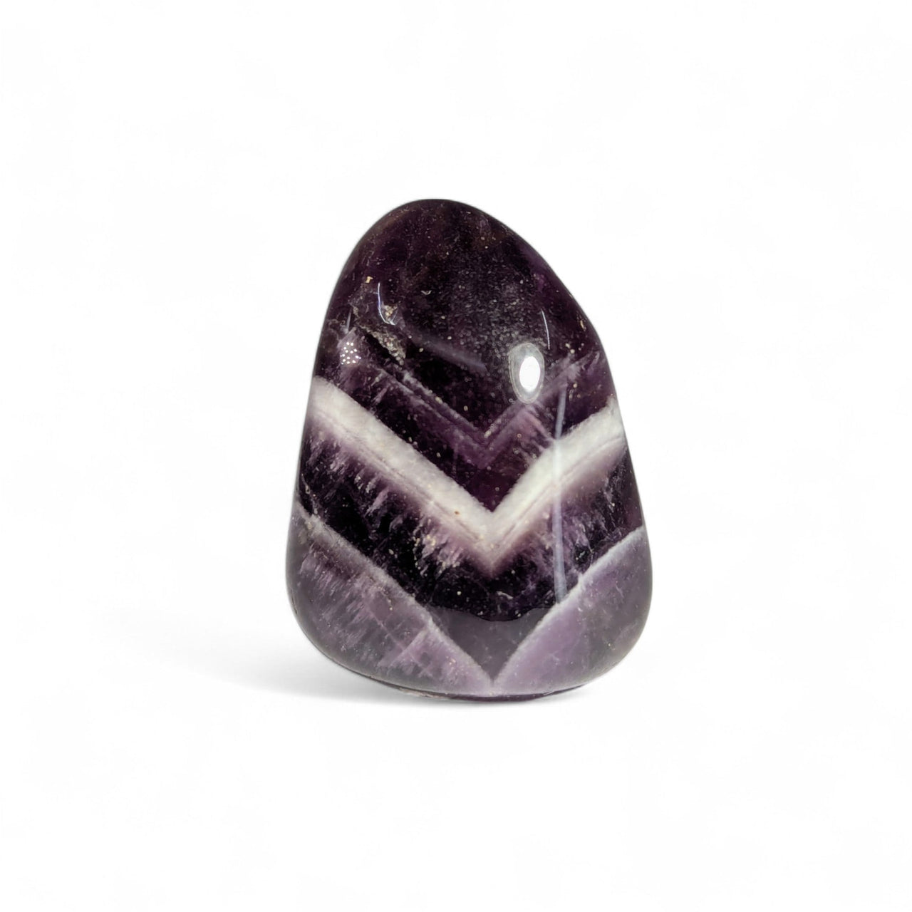 Silver Crystal Holder Necklace 23’’ - 24’’ (One stone