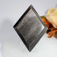 Silversheen Obsidian 3.5’’ Diamond #BC0002 - $60