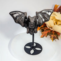Silversheen Obsidian 4’’ Bat Carving on Stand #BC0004 - $89