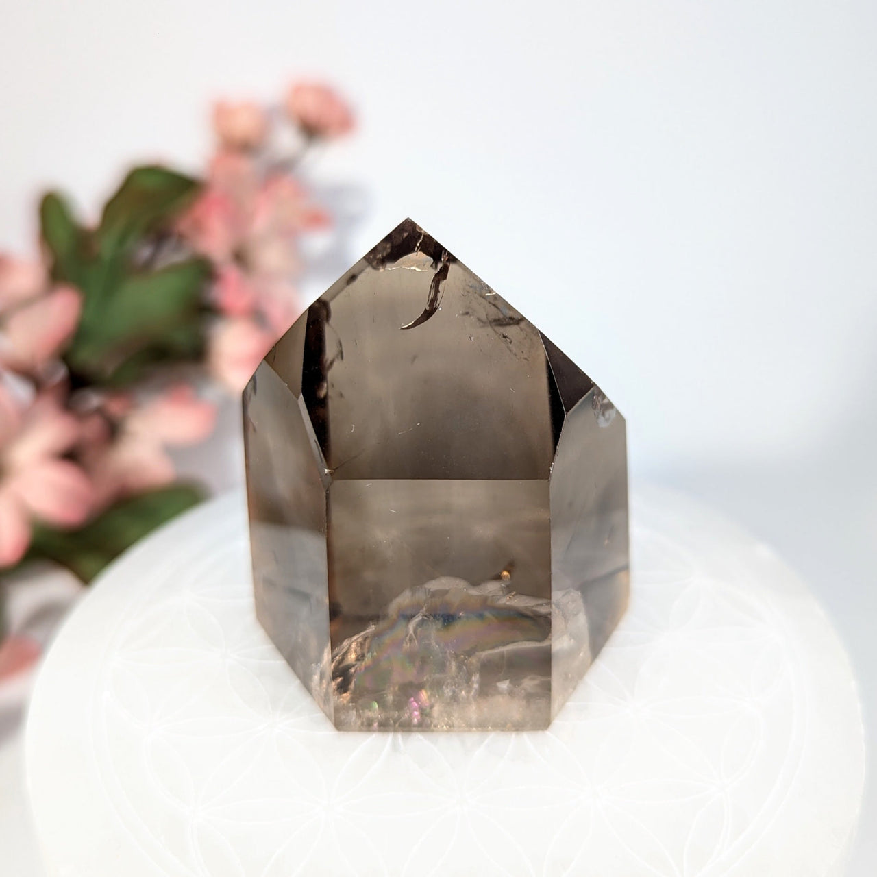 Smoky Quartz Crystal Point from the Smoky Quartz 2.2 Inch Generator #LV8207 product