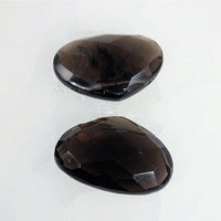 Smoky Quartz 21mm Faceted Teardrop Bead #LV9433 $5.95