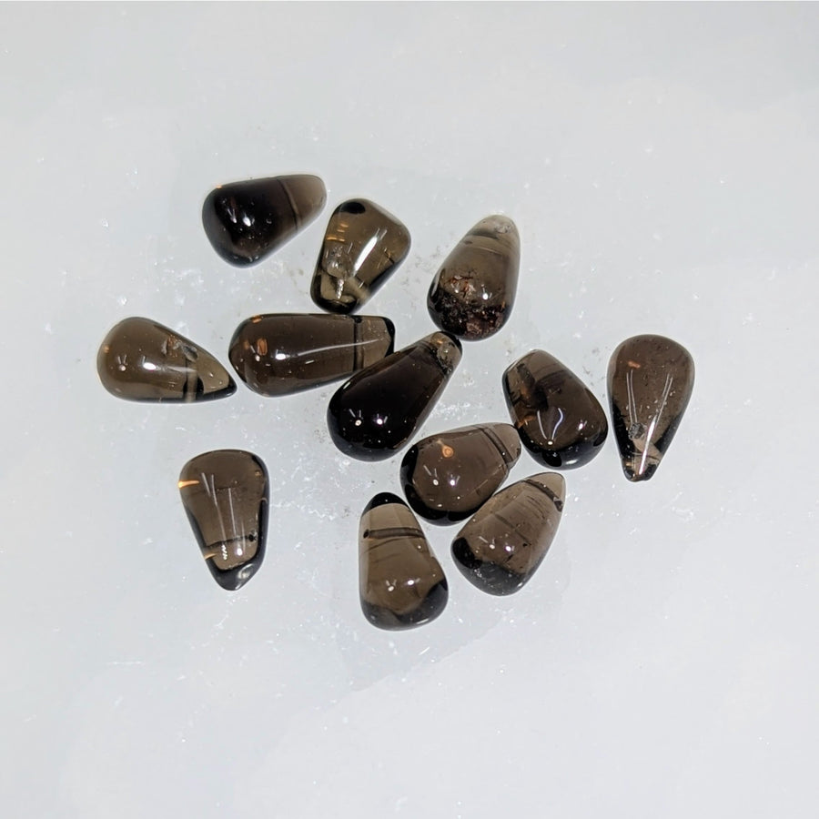 Smoky Quartz 4 Pack 5mm Briolet Beads #LV9435 $3.95