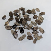 Smoky Quartz 6 Pack 5mm Faceted Nugget Beads #LV9432 $4.95