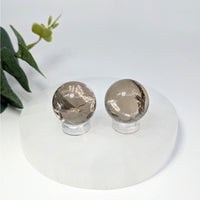 Thumbnail for Smoky Quartz.9’’ Sphere #LV6162 - $18